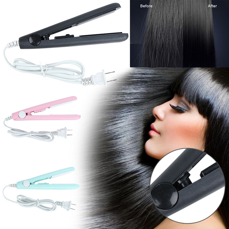 2 vienā turmalīna keramikas matu taisnošanas gludekļi matu taisnotājs lokotājs Keramikas plakana dzelzs turmalīna plākšņu sildīšanas veidošana