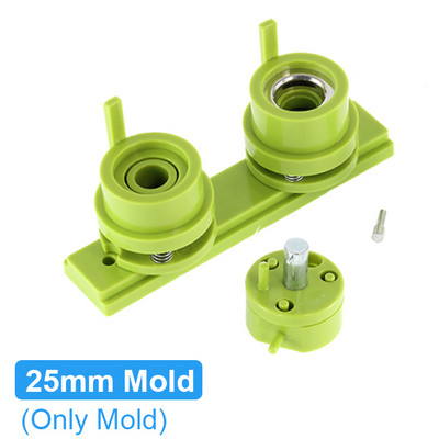 Jelvénynyomó-készítő gép 32mm-es 44mm-es 58mm-es barkácsgombos gombkészítő formajelvénynyomó-készítő gép 200 db-os gombalkatrészekkel