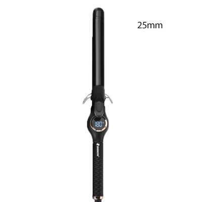 SONOFLY 9/13/25 mm super tenká kulma na vlasy s keramickým LCD displejom, nastavenie teploty, profesionálny stylingový nástroj SH-8603