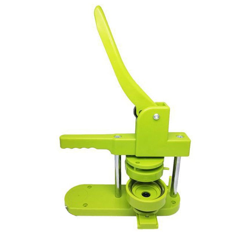 DC-108 25MM/58MM ženkliukų gaminimo mašina su 500-100 rinkinių apskritimu Gamyba mygtuko dalys Metalo tinkintos lakšto etiketės presavimas kaiščiams