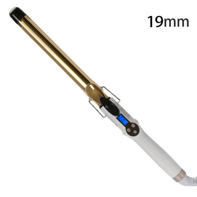 AOFEILEI Golden Electric Professzionális kerámia hajcsavaró Lcd Hajsütővas görgős fürtök Wand Waver divat formázó eszközök