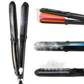 Profesionalno parno pegla za kosu Uvijač Tretman arganovim uljem 450F Brzo zagrijavanje Turmalinsko keramičko glačalo Alati za njegu kose