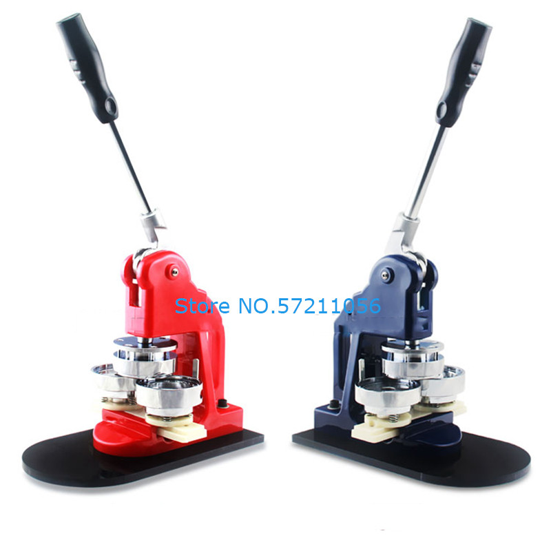 Mygtukų gaminimo mašinos stovo ženklelio mašinos rankinis spaudos kortelių aparatas „pasidaryk pats“ skardinio ženklelio pritaikyta įranga