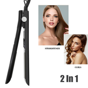 Σίδερο ισιώματος μαλλιών Nano-Titanium Straightening Iron Keratin Flat Irons 470℉ MCH Fast Heating Styler High Temperature Styler