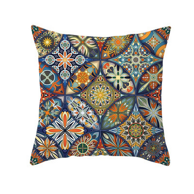 Mandala párnahuzat huzat Dekoratív párnahuzat Mandala párnahuzat Mandala mintás párnahuzat huzat Mandala párna kussensloop