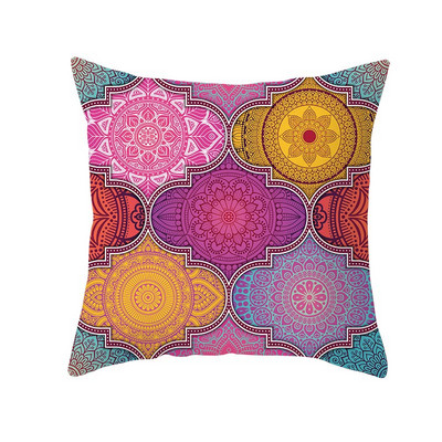 Mandala párnahuzat huzat Dekoratív párnahuzat Mandala párnahuzat Mandala mintás párnahuzat huzat Mandala párna kussensloop