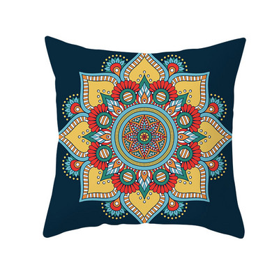 Mandala párnahuzat huzat Dekoratív párnahuzat Mandala párnahuzat Mandala mintás párnahuzat huzat Mandala párna kussensloop