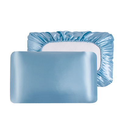 JuwenSilk Bandă elastică cu memorie Față de pernă Față de pernă din mătase 100% satin Fete de pernă de culoare solidă Fete de pernă Fete de pernă