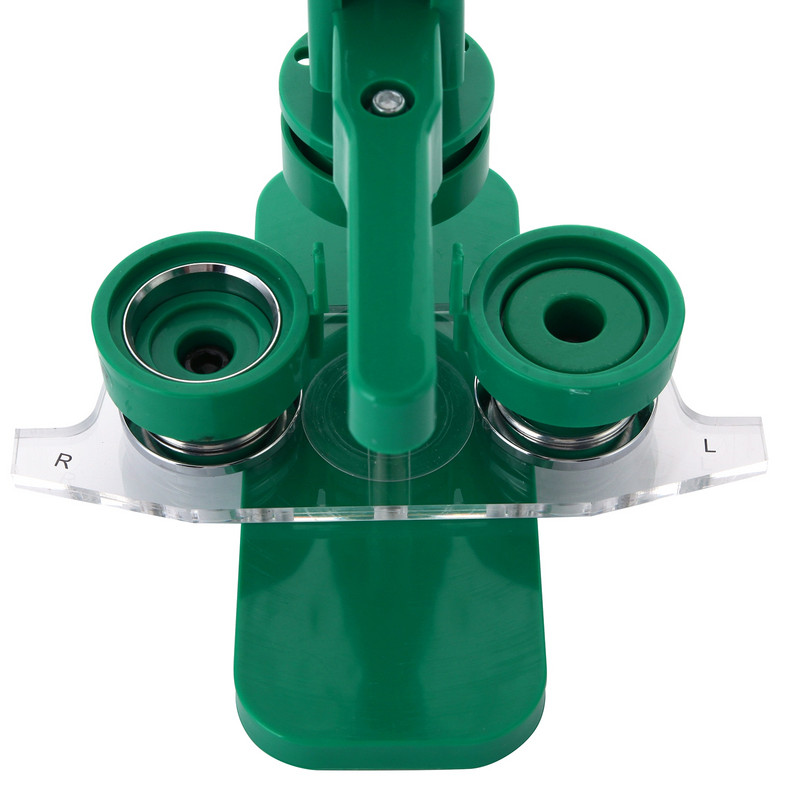 Ženkliuko perforatoriaus presavimo mašinos smeigtukas, pasukamas mygtukas, „pasidaryk pats“ gaminimo rinkinys su 100 apskritimų mygtukų dalimis tuščias popierius 37 mm 44 mm 58 mm