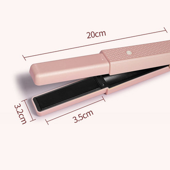 2022 Нова маша за коса Мини преса за коса USB презареждане Безжичен керамичен инструмент за оформяне Маша Плоска суха преса