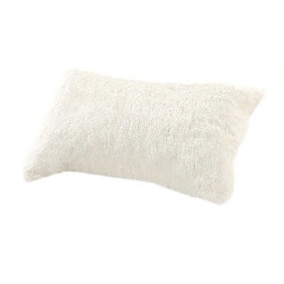 1/2 komada čupave jastučnice, plišane jastučnice, pahuljaste ukrasne jastučnice, jednobojne jastučnice, posteljina, 50x70 cm