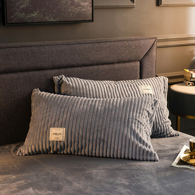 Flanel jastučnica za spavaću sobu Magic Baršunasta jastučnica Jednobojna jastučnica Nordijska ukrasna jastučnica Meka jastučnica