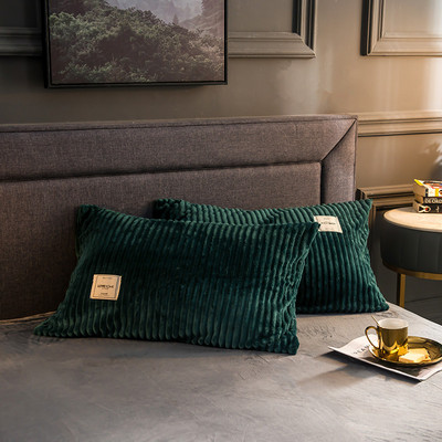 Flanel jastučnica za spavaću sobu Magic Baršunasta jastučnica Jednobojna jastučnica Nordijska ukrasna jastučnica Meka jastučnica