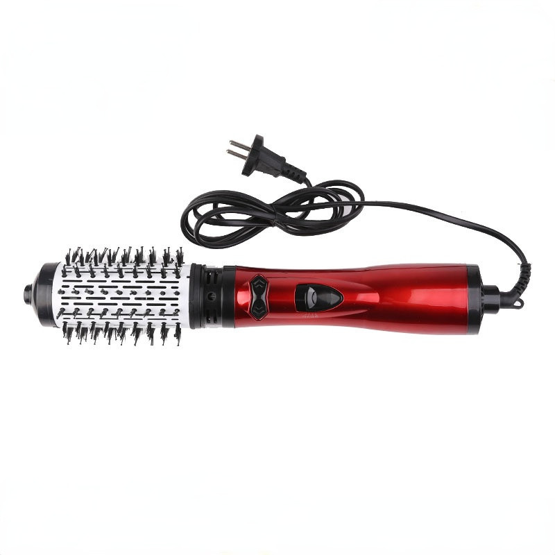 Többfunkciós forró hajfésű hajszárító és térfogatnövelő forgóhengerkefe Salon Hot Air Brush Styler hajvasaló hajcsavaró fésű