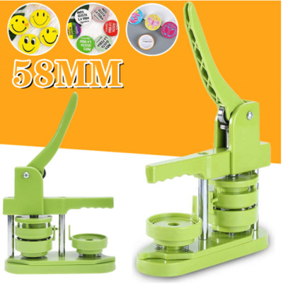 DIY gombkészítő gép jelvénykészítő gombkészítő gép, több körkörös vágógép, beszerelés nélküli kitűzőtűgép gyerekeknek