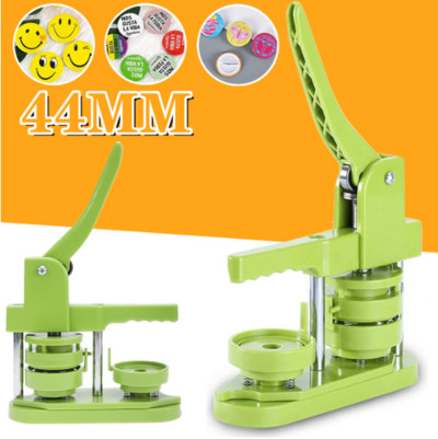 DIY gombkészítő gép jelvénykészítő gombkészítő gép, több körkörös vágógép, beszerelés nélküli kitűzőtűgép gyerekeknek