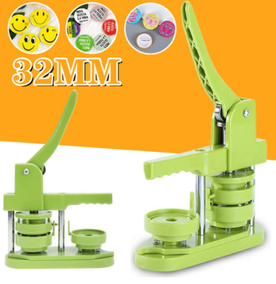 DIY gombkészítő gép jelvénykészítő gombkészítő gép, több körkörös vágógép, beszerelés nélküli kitűzőtűgép gyerekeknek