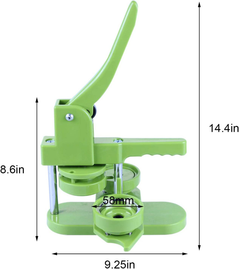 „Pasidaryk pats“ mygtukų gamybos mašina Ženklelių kūrėjo mygtukų gaminimo mašina Daugia apskritimų pjaustytuvų, be montavimo, ženkliukų smeigtukų mašina vaikams
