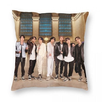 Kpop Cushion Kpop Μαξιλαροθήκη Λούτρινη μαξιλαροθήκη DIY 10A Κάλυμμα μαξιλαριού Τετράγωνο Poszewka 40x40CM 45x45CM