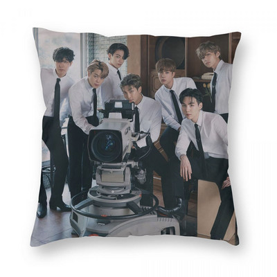 Kpop Párna Kpop Párnahuzat Plüss párnahuzat DIY 10A Párnahuzat Négyzet Poszewka 40x40CM 45x45CM