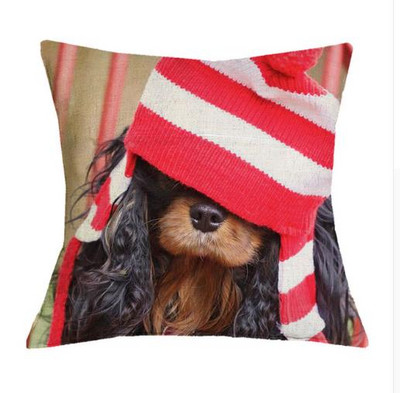 Cavalier King Charles spániel 45x45 cm párnahuzat párnahuzat hálószoba kanapé lakberendezés