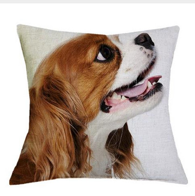 Cavalier King Charles spániel 45x45 cm párnahuzat párnahuzat hálószoba kanapé lakberendezés