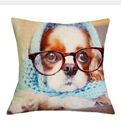 Cavalier King Charles spániel 45x45 cm párnahuzat párnahuzat hálószoba kanapé lakberendezés