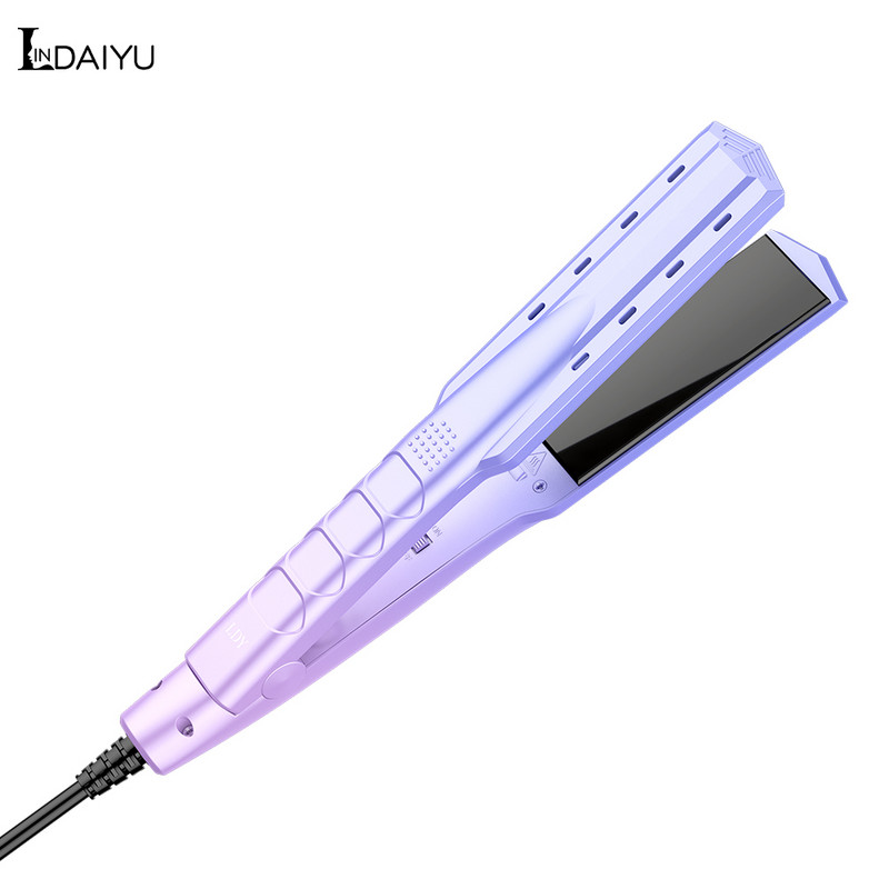 LDY plaukų tiesintuvas plačios plokštelės 450F aukštos temperatūros plokščios geležies titano keramikos elektrinis profesionalus lygintuvas plaukams
