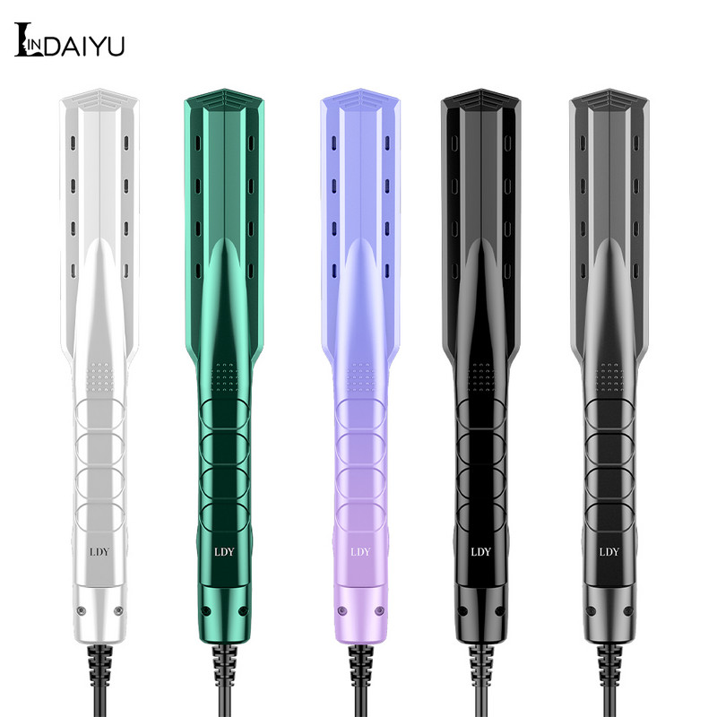 LDY plaukų tiesintuvas plačios plokštelės 450F aukštos temperatūros plokščios geležies titano keramikos elektrinis profesionalus lygintuvas plaukams