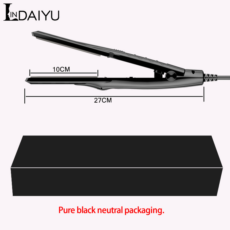 LINDAIYU plaukų tiesintuvas termostatinis plokščias garbanojimo plaukas moterims profesionalus salono formavimas karščiui atsparus sauga nuo karščio