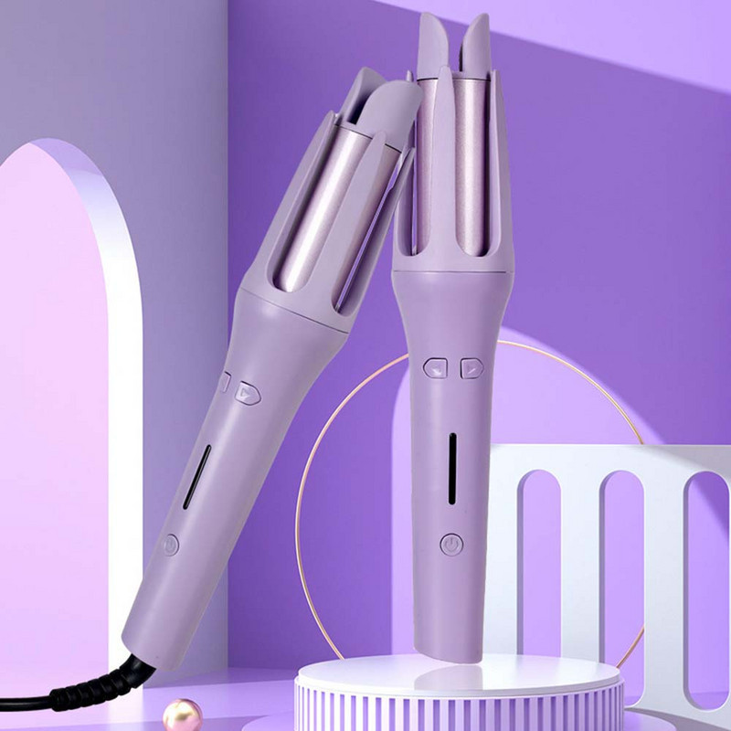 Dviejų krypčių automatinio sukimosi suktukas Keturių pavarų valdomas keraminis suktukas Anijonų plaukų priežiūrai garbanojimo lazdelės profesionalus modeliavimo įrankis