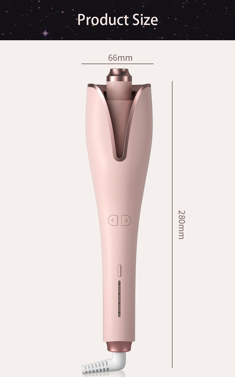 NOVÁ kulma na kučeravé vlasy proti trvalej pre ženy, automatické rotačné natáčky na vlasy, kulma s negatívnymi iónmi, magický stylingový nástroj