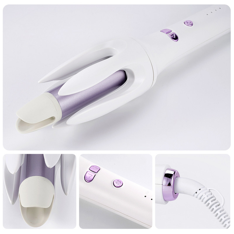 Kulma na vlasy, automatická negatívna iónová kulma, veľká vlnová elektrická magická valčeková tyčinka, rotačné vzduchové kulmy, nástroje na úpravu vlasov