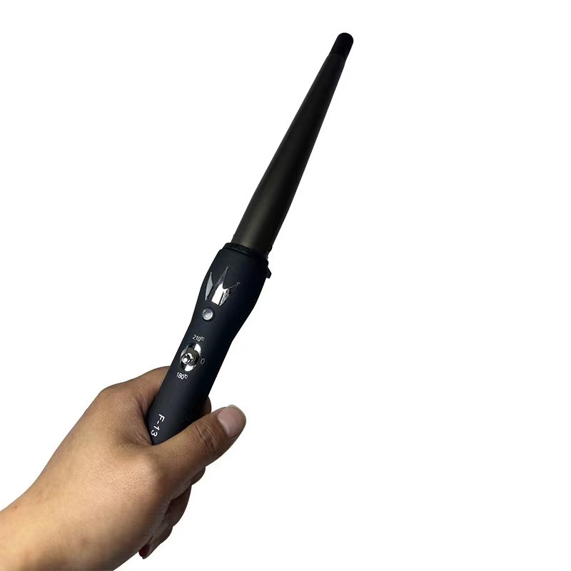 suktukai kūginiai garbanojimo geležis vieno vamzdelio keramikos glazūra kriaušės gėlės kūgio elektriniai plaukai garbanoti plaukai : 110-240 - v