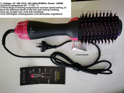 YBLNTEK One Step Hajszárító Volumerítő Hajszárító Hot Air Brus Hajegyenesítő Hajcsavaró Fésű Elektromos Ion Sharon Hajszárító Kefe