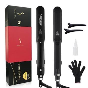 Steam Hair Straightener Professional Keramic Hair Flat Iron Σίδερα ατμού για μπούκλες Εργαλείο styling μαλλιών