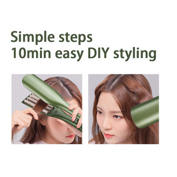 SONOFLY Negative Ion Corn Curling Iron Ceramics Electrical Hair Fluffy Cute curler 5 Temperatures Εργαλεία styling RZ-005