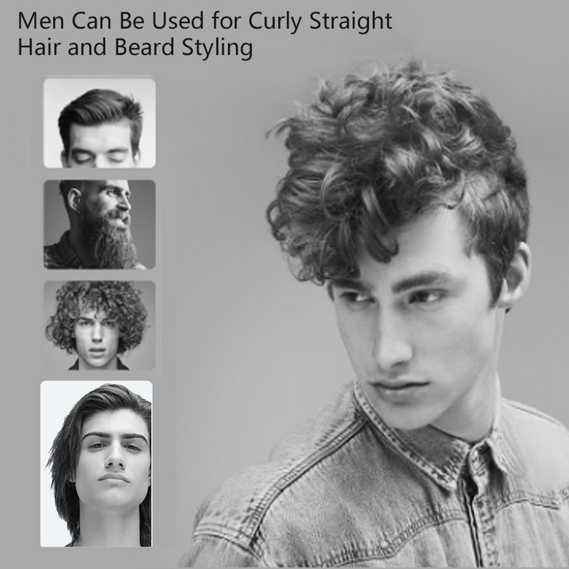 Hajvasaló kis lapos vasaló rövid hajhoz és Pixie vágott szakállhoz vékony ceruza kerámia lapos vas és U-alakú sínes hajcsavaró
