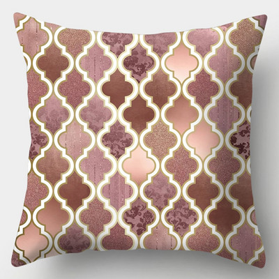 Pink Series párnahuzat 45cmX45cm négyzet alakú kanapé párnahuzat Rose párnahuzat