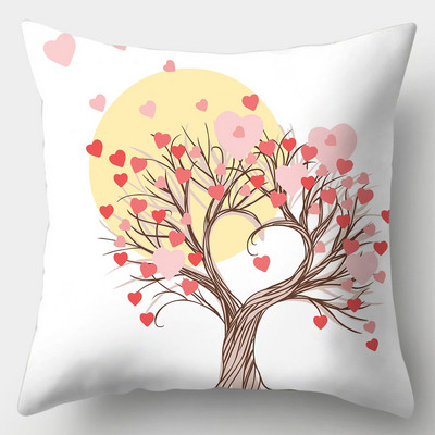 Pink Series párnahuzat 45cmX45cm négyzet alakú kanapé párnahuzat Rose párnahuzat