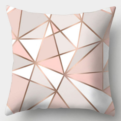 Pink Series párnahuzat 45cmX45cm négyzet alakú kanapé párnahuzat Rose párnahuzat