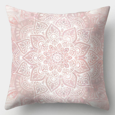 Pink Series párnahuzat 45cmX45cm négyzet alakú kanapé párnahuzat Rose párnahuzat