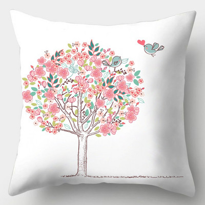 Pink Series párnahuzat 45cmX45cm négyzet alakú kanapé párnahuzat Rose párnahuzat