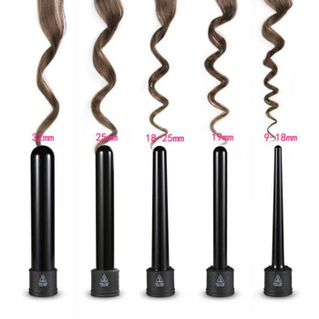 Мултифункционална маша за коса Ролки Машина Hair Wave Wand Electric Looper Hair 5-в-1 Маша Маша Коса за жени Коледа