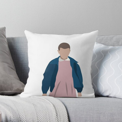 Stranger Things nyomtatás Párnahuzat Egyedi négyzet alakú párnahuzat huzat cipzár Párnahuzat rajzfilm Lakástextil Párna Drop Szállítás