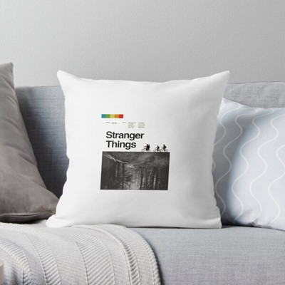 Stranger Things nyomtatás Párnahuzat Egyedi négyzet alakú párnahuzat huzat cipzár Párnahuzat rajzfilm Lakástextil Párna Drop Szállítás