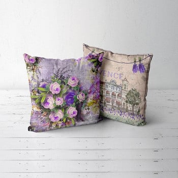 Provence Kissen Lavender Διακοσμητικά μαξιλάρια Κάλυμμα μαξιλαριού καναπέ Προσωποποιημένα λουλούδια Δώρα γέννησης μωρού Θήκη μαξιλαριού