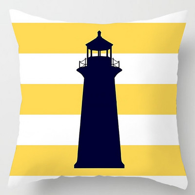 Decor pentru casă Husă de pernă cu imprimeu Ocean Sailor Decor birou pernă pentru canapea dormitor husă pernă mașină 45x45cm