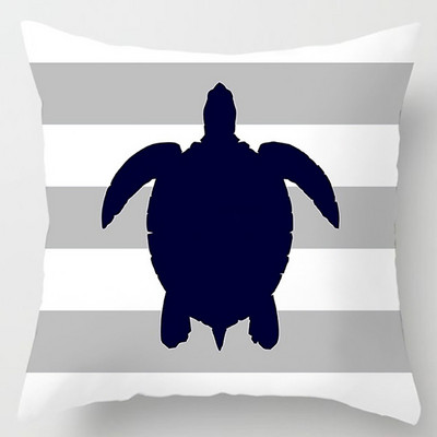 Decor pentru casă Husă de pernă cu imprimeu Ocean Sailor Decor birou pernă pentru canapea dormitor husă pernă mașină 45x45cm