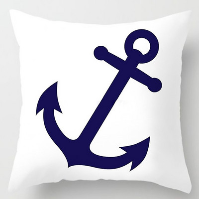 Decor pentru casă Husă de pernă cu imprimeu Ocean Sailor Decor birou pernă pentru canapea dormitor husă pernă mașină 45x45cm